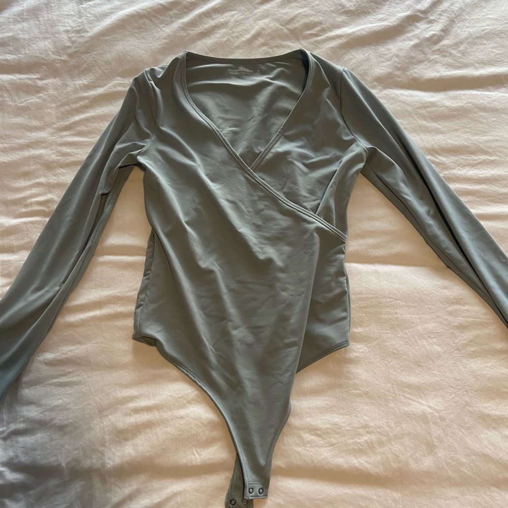 Abercrombie light blue bodysuit NWOT